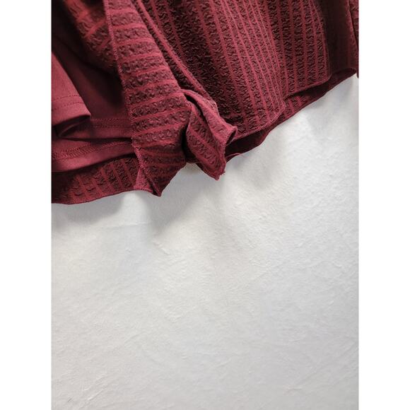 JesusGirl Apparel, Isaiah 43:1, Red off/on shoulder Romper Size L, NWOT - Picture 4 of 15